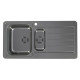 Мойка Alveus Line Monarch 10 Anthracite нерж сталь (980 х 500) Темная сталь Мойка Alveus Line Monarch 10 Anthracite нерж сталь (980 х 500) Темная сталь