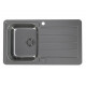 Мойка Alveus Line Monarch 20 Anthracite нерж сталь (860 х 500) Темная сталь