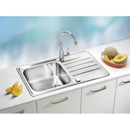 Мойка Alveus Praktik 100 Sat-90 нерж сталь (980 х 500)
