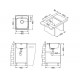 Мойка Alveus Basic 140 Sat-90 нерж сталь (465 х 465) Мойка Alveus Basic 140 Sat-90 нерж сталь (465 х 465)