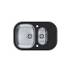 Мойка Alveus Wave 30 комби (760 х 500) Стальная/Чёрная Мойка Alveus Wave 30 комби (760 х 500) Стальная/Чёрная