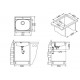 Мойка Alveus More 10 Lei-90 нерж сталь (560 х 500) Мойка Alveus More 10 Lei-90 нерж сталь (560 х 500)