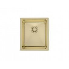 Мойка Под столешницу Alveus Quadrix Monarch 20 Gold нерж сталь (390 х 450) Золотая