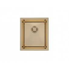 Мойка Под столешницу Alveus Quadrix Monarch 20 Bronze нерж сталь (390 х 450) Бронзовая
