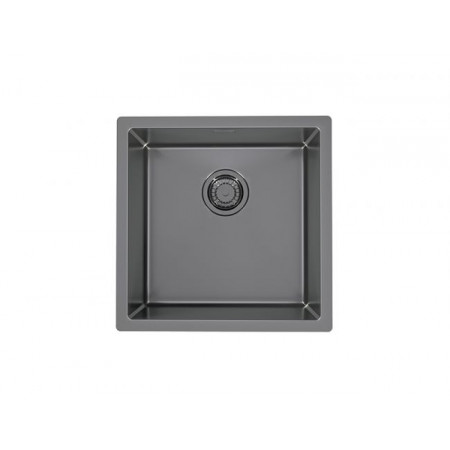Мойка Под столешницу Alveus Quadrix Monarch 30 Anthracite нерж сталь (450 х 450) Темная сталь