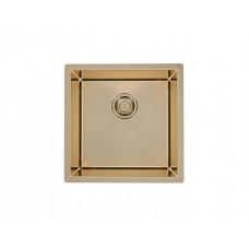 Мойка Под столешницу Alveus Quadrix Monarch 30 Bronze нерж сталь (450 х 450) Бронзовая