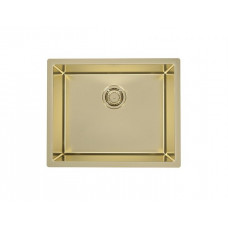 Мойка Под столешницу Alveus Quadrix Monarch 50 Gold нерж сталь (550 х 450) Золотая