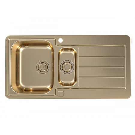 Мойка Alveus Line Monarch 10 Bronze нерж сталь (980 х 500) Бронзовая Мойка Alveus Line Monarch 10 Bronze нерж сталь (980 х 500) Бронзовая