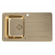 Мойка Alveus Line Monarch 20 Bronze нерж сталь (860 х 500) Бронзовая