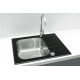 Мойка Alveus Vitro 10 Ral9005-90 комби (600 х 500) Стальная/Чёрная Мойка Alveus Vitro 10 Ral9005-90 комби (600 х 500) Стальная/Чёрная