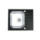 Мойка Alveus Vitro 10 Ral9005-90 комби (600 х 500) Стальная/Чёрная Мойка Alveus Vitro 10 Ral9005-90 комби (600 х 500) Стальная/Чёрная