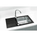 Мойка Alveus Vitro 20 Ral9005-90 комби (780 х 430) Стальная/Чёрная