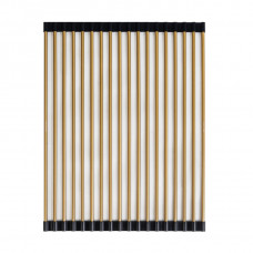 Ролл-мат круглый COLUMNA, C440-BG, брашированное золото, 330х440мм, Paulmark