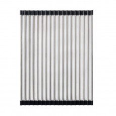 Ролл-мат круглый COLUMNA, C440-BS, брашированная нерж.сталь, 330х440мм, Paulmark