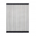 Ролл-мат круглый COLUMNA, C440-BS, брашированная нерж.сталь, 330х440мм, Paulmark