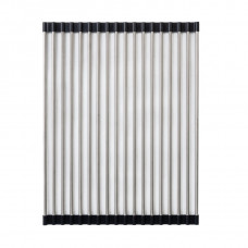 Ролл-мат круглый COLUMNA, C440-BS, брашированная нерж.сталь, 330х440мм, Paulmark