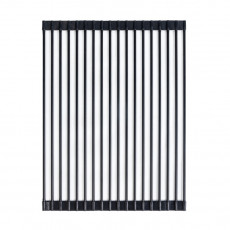 Ролл-мат круглый COLUMNA, C440-SB, силикон черный, 330х440мм, Paulmark