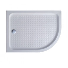Поддон акриловый 120х100 левосторонний Cezares TRAY-A-RH-120/100-550-15-W-L с сифоном