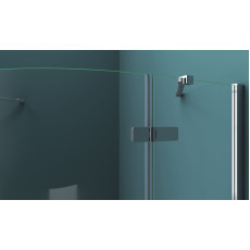 Душевой уголок BelBagno KRAFT-R-2-100-C-Cr