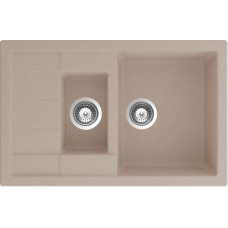 Мойка кварцевая Schock Aster 60 D Cristalite 780х500 саббиа