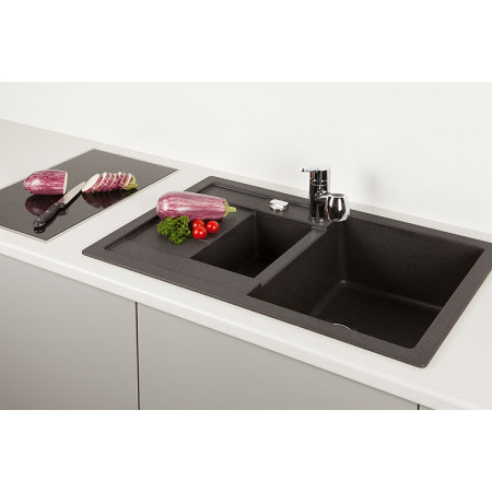 Мойка кварцевая Schock Aster 60 D Cristalite 780х500 саббиа