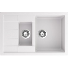 Мойка кварцевая Schock Aster 60 D Cristalite 780х500 альпина
