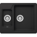 Мойка кварцевая Schock Cambridge 60 Cristalite 610x510 оникс