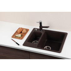 Мойка кварцевая Schock Cambridge 60 Cristalite 610x510 оникс