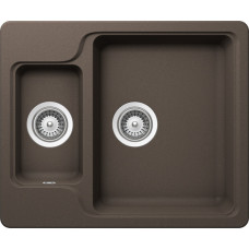 Мойка кварцевая Schock Cambridge 60 Cristalite 610x510 мокка