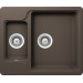Мойка кварцевая Schock Cambridge 60 Cristalite 610x510 мокка