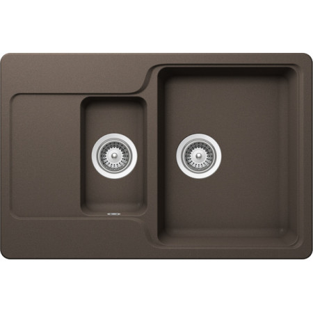 Мойка кварцевая Schock Cambridge 60 D Cristalite 770x510 мокка Мойка кварцевая Schock Cambridge 60 D Cristalite 770x510 мокка