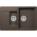 Мойка кварцевая Schock Cambridge 60 D Cristalite 770x510 мокка