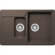 Мойка кварцевая Schock Cambridge 60 D Cristalite 770x510 мокка Мойка кварцевая Schock Cambridge 60 D Cristalite 770x510 мокка