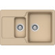 Мойка кварцевая Schock Cambridge 60 D Cristalite 770x510 лунный камень