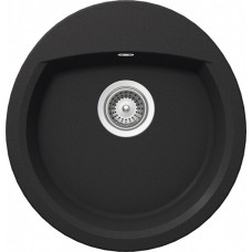 Мойка кварцевая Schock Eclipse 45 Cristalite корз.клапан 470х490 оникс