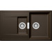 Мойка кварцевая Schock Eton 60 D Cristadur 860х510 бронза