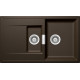 Мойка кварцевая Schock Eton 60 D Cristadur 860х510 бронза Мойка кварцевая Schock Eton 60 D Cristadur 860х510 бронза