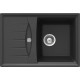 Мойка кварцевая Schock Genius 45D Small (D-100S) Cristalite 680x460 оникс Мойка кварцевая Schock Genius 45D Small (D-100S) Cristalite 680x460 оникс