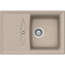 Мойка кварцевая Schock Genius 45D Small (D-100S) Cristalite 680x460 саббиа