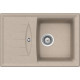 Мойка кварцевая Schock Genius 45D Small (D-100S) Cristalite 680x460 саббиа