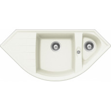 Мойка кварцевая Schock Genius 90С (С-150) Cristalite 1113x520 альпина
