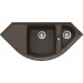 Мойка кварцевая Schock Genius 90С (С-150) Cristalite 1113x520 мокка
