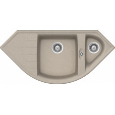 Мойка кварцевая Schock Genius 90С (С-150) Cristalite 1113x520 саббиа