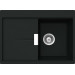 Мойка кварцевая Schock Horizont 40D Small (D-100S) Cristadur 680х500 магма