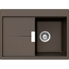 Мойка кварцевая Schock Horizont 40D Small (D-100S) Cristadur 680х500 бронза