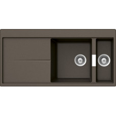 Мойка кварцевая Schock Horizont 60D (D-150) Cristadur 1000х500 бронза