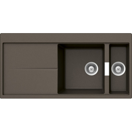 Мойка кварцевая Schock Horizont 60D (D-150) Cristadur 1000х500 бронза Мойка кварцевая Schock Horizont 60D (D-150) Cristadur 1000х500 бронза