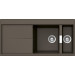 Мойка кварцевая Schock Horizont 60D (D-150) Cristadur 1000х500 бронза