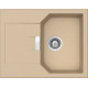 Мойка кварцевая Schock Manhattan 40 D Cristalite корз.клапан лунный камень Мойка кварцевая Schock Manhattan 40 D Cristalite корз.клапан лунный камень