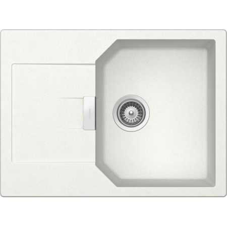Мойка кварцевая Schock Manhattan 45 D Cristalite корз.клапан 690x510 альпина
